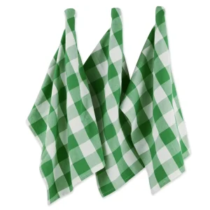 Modern Minimalist Stripe Natural Cotton Tea Towel Quick Drying Reusable Kitchen Towel for Contemporary Home Kitchen