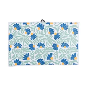 Modern Printed Microfiber Kitchen Towel Multi Purpose Absorbent Lintless Cloth