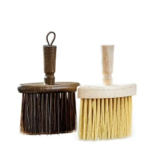 Modern Wooden Handle Coffee Grounds Cleaning Brush for Bar Countertops and Residue Powder Sweeper
