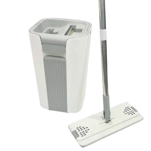 Mops and Bucket Set 22L 24L With Wheels Rolling Flat Mop Kit for Floor Cleaning Fregona Com Cubo