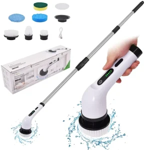 Multi Electric Cleaning Brush Bathroom Electric Spin Scrubber Home Cleaning Brush 7 in 1 and 9 in 1