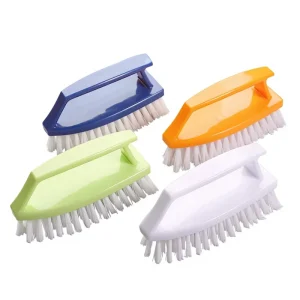 Multi Functional Hard Bristled Plastic Manual Brush Model 6818 for Laundry Shoe Household Cleaning