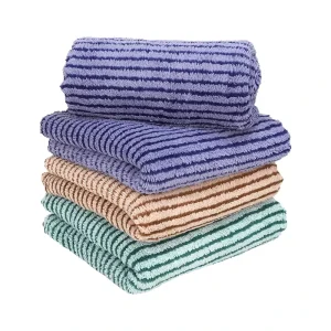 Multi Functional Kitchen Towels Quick Dry Super Absorbent Reusable Dish Cloths Scourer Towel for Washing Cleaning Dishes
