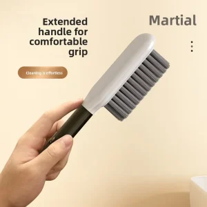 Multi Functional Long Handle PP Cleaning Brush Soft Bristle Shoe Laundry Brush Handheld Scrub Brush for Household Cleaning