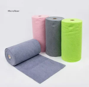 Multi Purpose Absorbent Quick Dry Soft Custom Logo Woven Eco Friendly Child Proof Packing Tear Off Edgeless Towel Kitchen