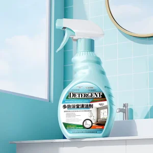 Multi Purpose Eco Friendly Spray Bathroom Cleaner with Lemon Fragrance