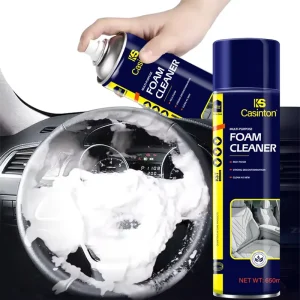 Multi Purpose Foam Cleaner for Car Interior Cleaning 650ML Multi Function Foam Cleaner Spray
