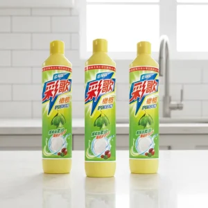 Multi Purpose Organic Eco Friendly Dishwashing Liquid Lemon Fragrance ISO9001 Certified 5% 15% Active Ingredients Cleaning