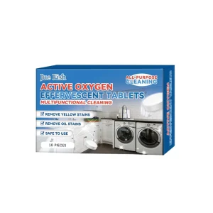 Multi Purpose Oxygen Based Cleaning Effervescent Tablets Kitchen Heavy Duty Grease and Grime Cleaning Tablets