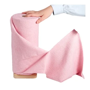 Multi Purpose Reusable Absorbent and Washable Tear Away Microfiber Cloths Rag Roll Kitchen Towel for Dish Drying