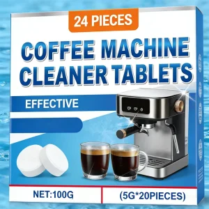 Multi Purpose Solid Coffee Maker Cleaner Tablets Premium Espresso Coffee Machine Descaler Tablets