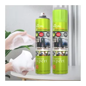 Multi-Surface Car Cleaner Water Free All-Purpose Functional Universal Cleaning Foam Aerosol Spray