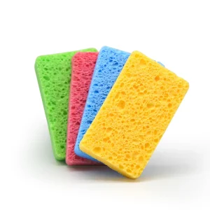 Multi Use Compressed Cellulose Sponge High Absorption Sponge for Various Cleaning in Kitchen and Home