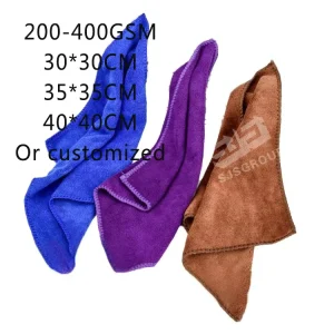 Multi function Microfiber Good Water Absorption Kitchen Dish Hand Towel Dishcloth Kitchen Cloth