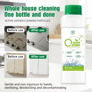 Multi functional Eco friendly Solid Cleaning Particles for Kitchen X9 Brand 15 30% Active Ingredients Oil Stain Removal