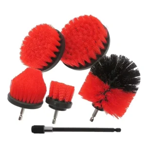 Multi purpose Cleaner Brushes Set for Drill Brush for Home Auto Car Bathroom Tile Floor Tub Shower Scrub Cleaning