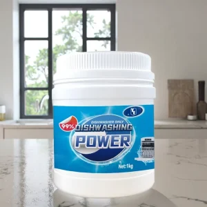 Multi purpose Eco Friendly Kitchen Dishwasher Detergent Powder Effective Grease Removal Tableware 1kg Unscented 15 30% Active