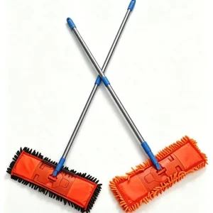 Multi-purpose Flat Mop Telescopic Aluminum Dust Mop for Home Office Floor Cleaning