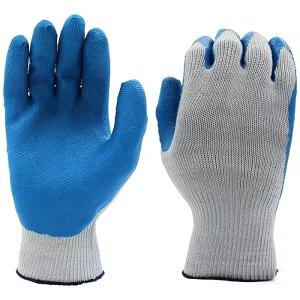 Multi purpose Seamless Knit Latex Coated Work Gloves for Daily Household Handling and General Protection