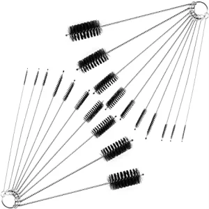 Multi scene Nylon Cleaning Brush Set Cup Kitchen Brushes Stainless Steel Wire Brushes