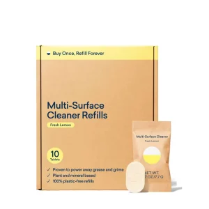 Multi surface Cleaner Multi Purpose Refills Cleaning Tablets with Eco Friendly All Purpose Cleaning Supplies