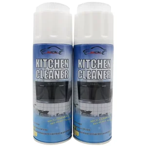 Multifunction Kitchen Cleaner Rust Remover Home Dirt Oil Descaling Detergent Kitchen Foam Cleaner Spray With Brush