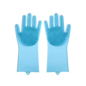 Multifunction Kitchen Cleaning Gloves Household Magic Insulated Non slip Silicone Dishwashing Gloves for Household Washing