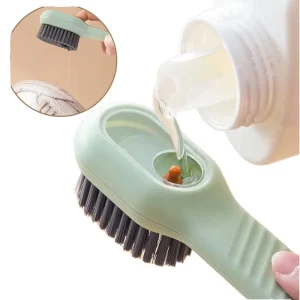 Multifunction Long Handle Cleaning Brushes for Cleaning Shoes Dispensing Soap on Clothes Other Cleaning Tasks