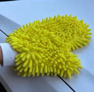 Multifunction Microfiber Window & Glass Cleaning Gloves & Mitt
