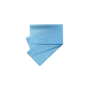 Multifunction Printed Dish Cleaning Towel Blue Wavy Cleaning Cloths for Household Cleaning