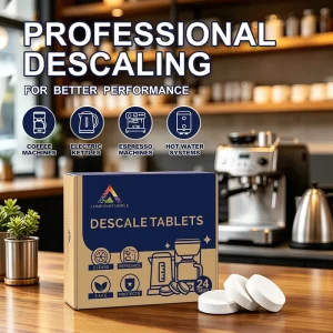 Multifunctional Cleaning Products Deep Descaling Cleaning Tablets Coffee Machine Descaler