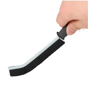 Multifunctional Crevice Cleaning Brush with Long Strip Gap Hard Bristle for Bathroom Kitchen Window Door Hair Glass Pet