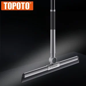 Multifunctional Magic Sweeper Broom Floor Scraper Dust Cleaner Telescopic Handle PP TPR SS Glass Cleaning Modern