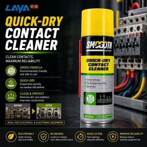 Multipurpose Appliances Cleaning Aerosol Quick-dry Contact Cleaner Spray Liquid Shape Electrical Cleaning Brush Home