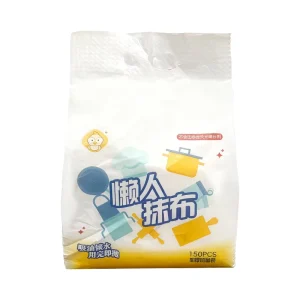 Multipurpose Wall Hanging Disposable 20x20cm Plant Fiber Kitchen Cleaning Cloths Soft Absorbent Water Clean Rag