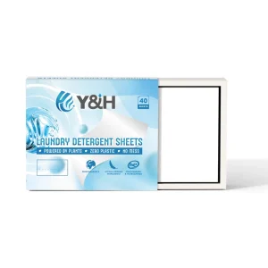 Natural Detergent Sheet Biodegradable Washer Soap Strips OEM ODM Laundry Detergent Sheets