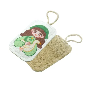 Natural Eco Friendly Double Sided Luffa Cellulose Loofah Sponge for Kitchen Cleaning and Scouring Pads