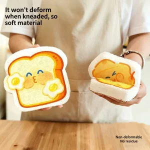 Natural Eco Friendly Material Wood Pulp Sponge Compression Cotton Paper Cleansing Sponge
