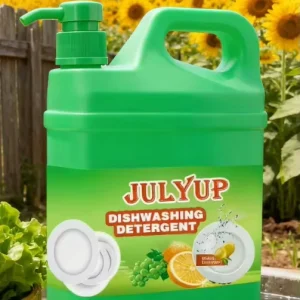 Natural Fragrance 5L Economical Bag Package Dishwashing Liquid for Household Cleaning