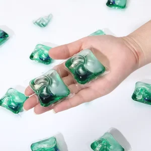 Natural Liquid Laundry Detergent Pods Powder and Gel Beads for Apparel Eco-Friendly Washing Soap