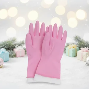 Natural Rubber Gloves Kitchen Household Latex Gloves