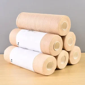 Natural Smelling Bamboo Pulp Kitchen Tissue Roll Eco-Friendly Reusable Cleaning Cloths Wipes Sustainable