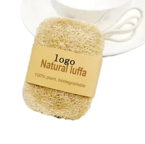 Natural Soft Luffa Pulp Segment square Washing Pad Dishwashing Basin Scrubbing Washing and Cleaning Washing Pad