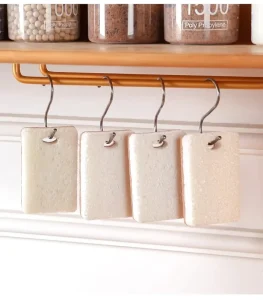Natural Wood Pulp Kitchen Sponge with Scouring Pad Layer for Stubborn Stains and Everyday Use Heat Duty and Long Lasting