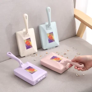 New Arrival Household Double Roller Dust Removal Brush Carpet Cleaning Vacuum Brush Brooms Floor and Cleaning Sweeping Brush