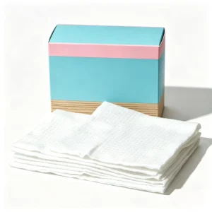 New Arrivals One Time Use Customize Face Towel Skin-Friendly Beauty Salon Use Soft Disposable Face Towel