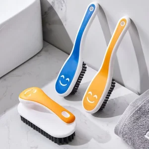 New Contrasting Color Hard Bristled Cleaning Brushes for Shoe Clothing and Laundry Care