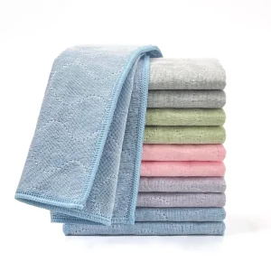 New Style Ruyi Square Cleaning Towel Viscose Material Kitchen Cloth Non Stick Oil Dishwashing Soft Household Absorbent Lint Free
