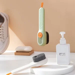 New Washing Soft Clothes Sneaker Cleaning Multifunctional Liquid Shoes Brushes with Dispenser