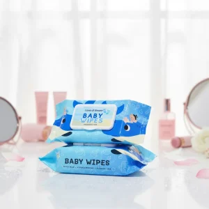 Newborn Diaper Wipes Gentle Care Hydrating Cleaning Wet Wipes for Baby Bottom